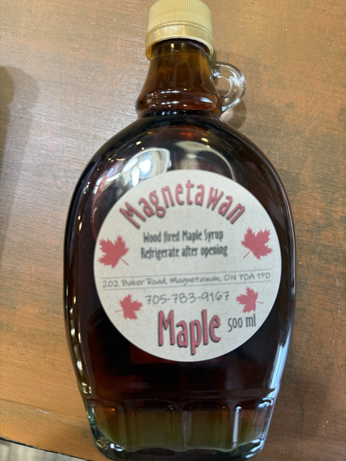 Maple syrup at Algonquin Fine Foods